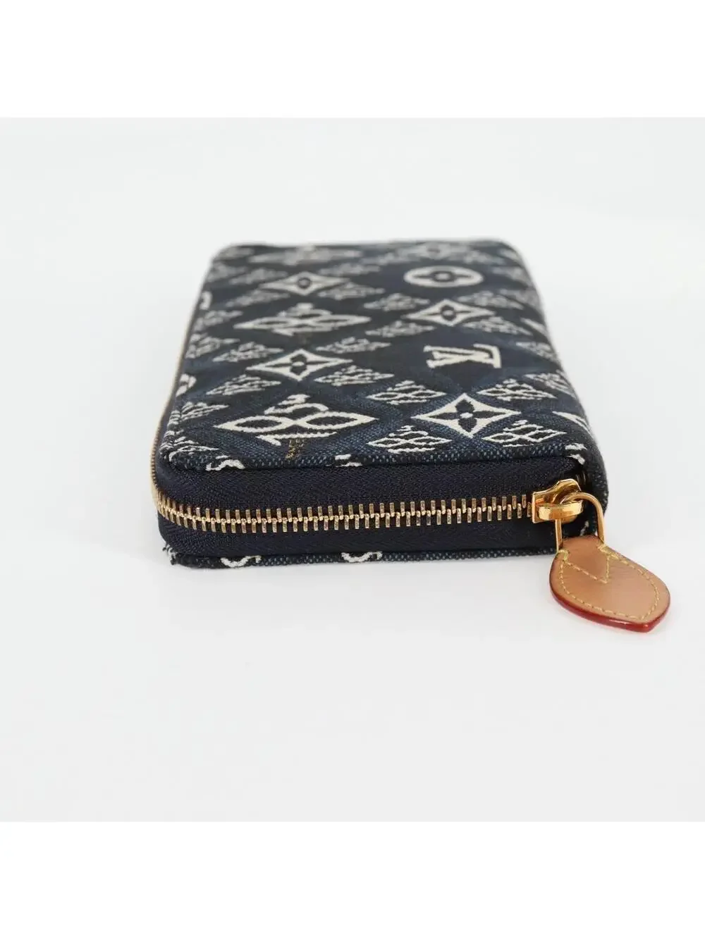 Louis Vuitton Jaguar Zippy Wallet Blue #344362L78B